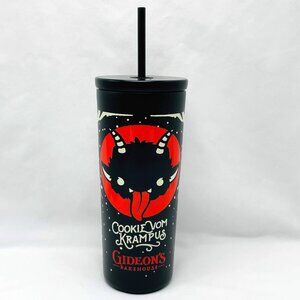 Disney Springs - Gideon's Bakehouse - Holiday 24oz Krampus Tumbler W/ Straw